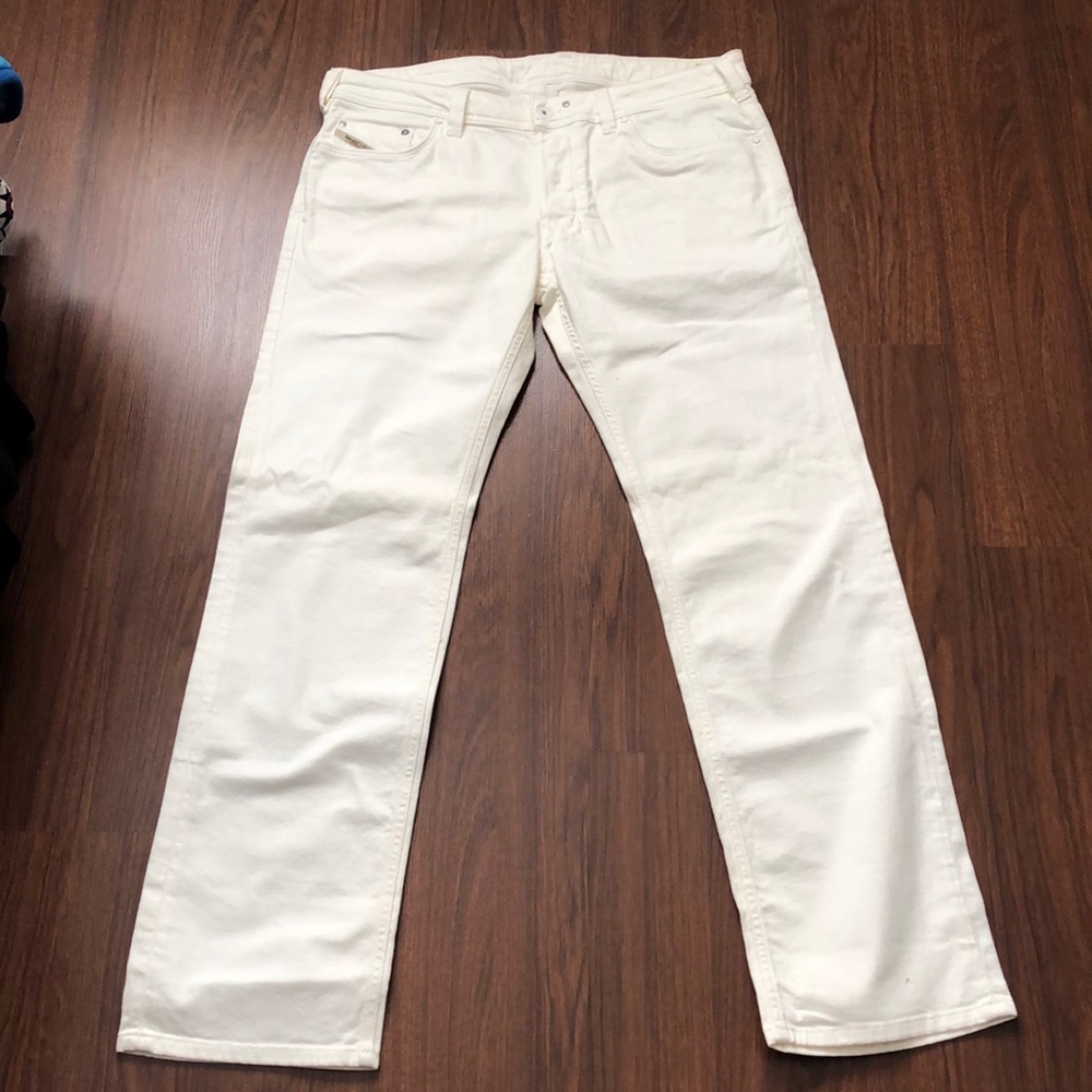DIESEL White Jeans